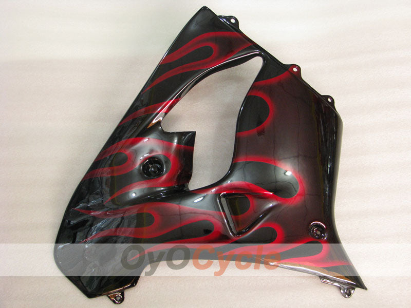 Kit de carenado para NINJA ZX-9R 00-01 - Rojo, Negro - Llama #OYO87903027