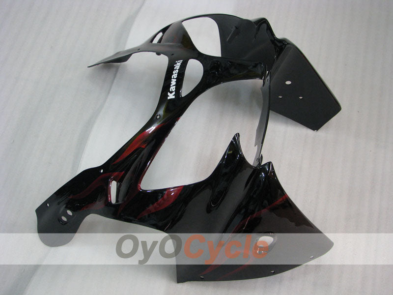 Kit de carenado para NINJA ZX-9R 00-01 - Rojo, Negro - Llama #OYO87903028
