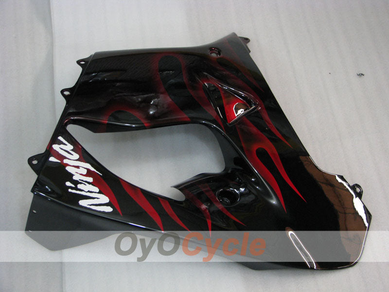 Kit de carenado para NINJA ZX-9R 00-01 - Rojo, Negro - Llama #OYO87903028