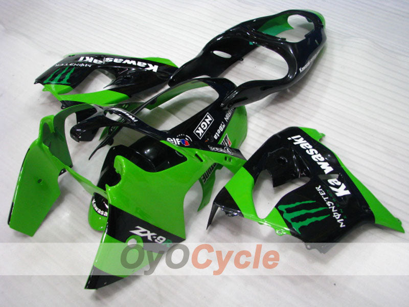 Kit de carenado para NINJA ZX-9R 00-01 - Verde, Negro - Monster #OYO87903031 Imagen secundaria del producto