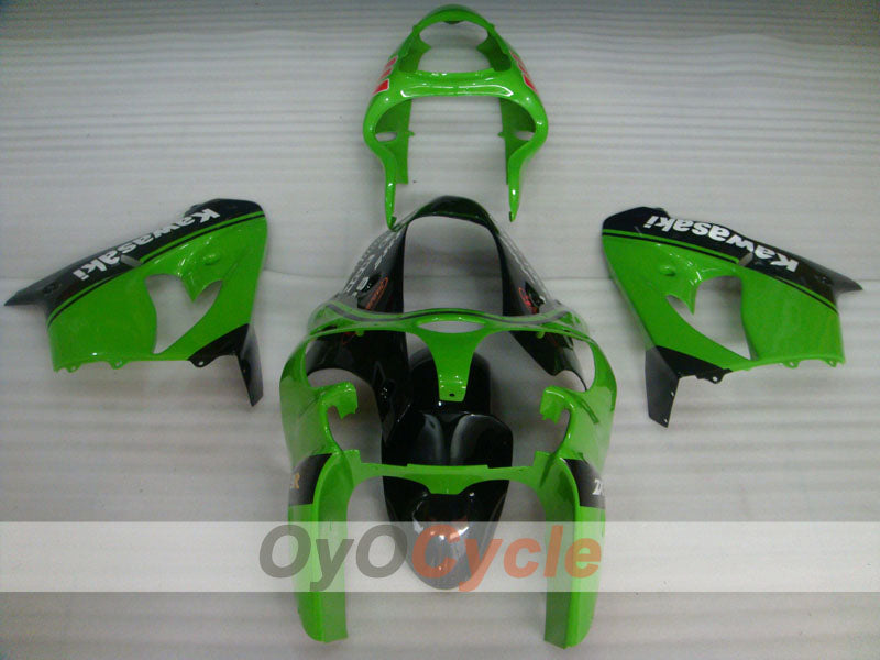 Kit de carenado para NINJA ZX-9R 00-01 - Verde, Negro - Nakano #OYO87903034 Imagen secundaria del producto