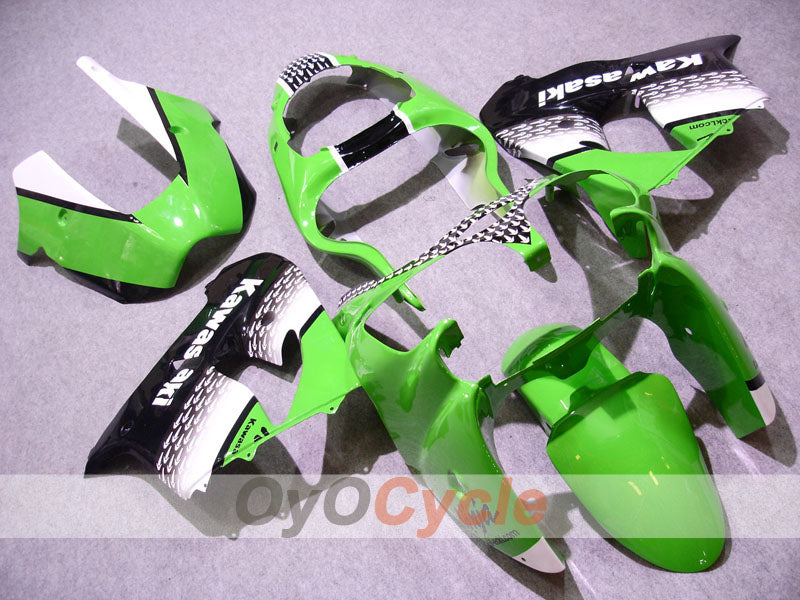 Kit de carenado para NINJA ZX-9R 00-01 - Verde, Negro - Nakano #OYO87903035 Imagen principal del producto