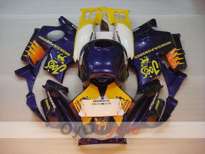 Kit de carenado para Honda CBR600 F2 91-94 - Amarillo, Morado - Camel #OYO87903041 Imagen principal del producto