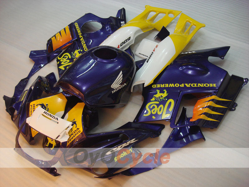 Kit de carenado para Honda CBR600 F2 91-94 - Amarillo, Morado - Camel #OYO87903041 Imagen secundaria del producto