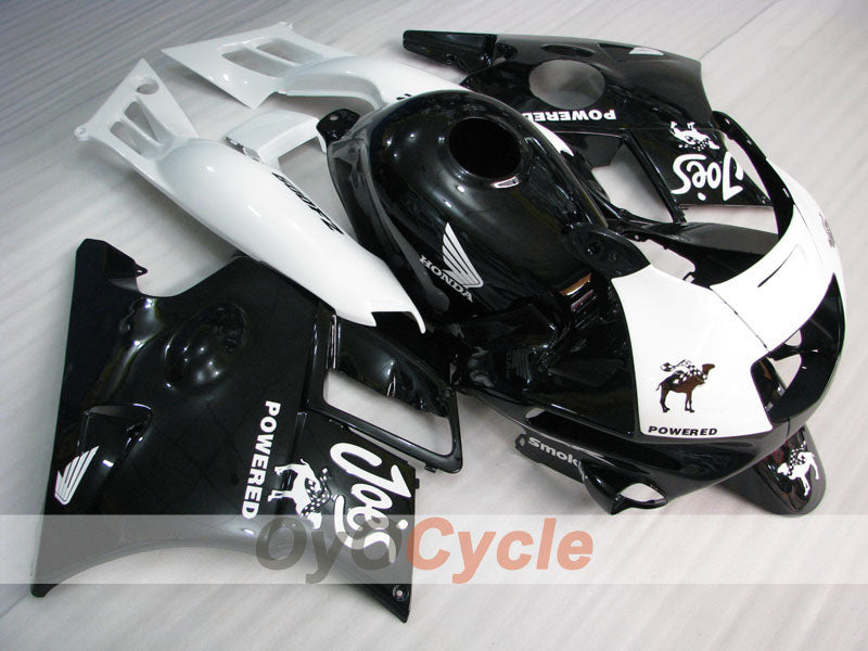 Kit de carenado para Honda CBR600 F2 91-94 - Blanco, Negro - Camel #OYO87903047 Imagen secundaria del producto