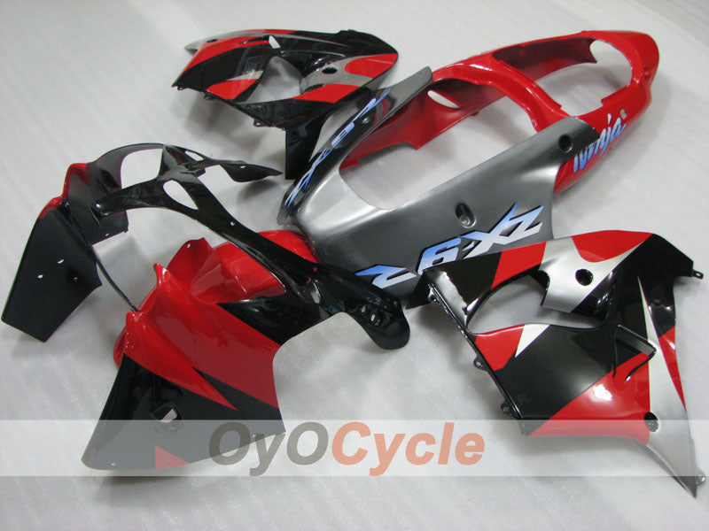 Carenado para NINJA ZX-9R 00-01 - Rojo, Negro - Estilo de fábrica #OYO87903048 Imagen secundaria del producto