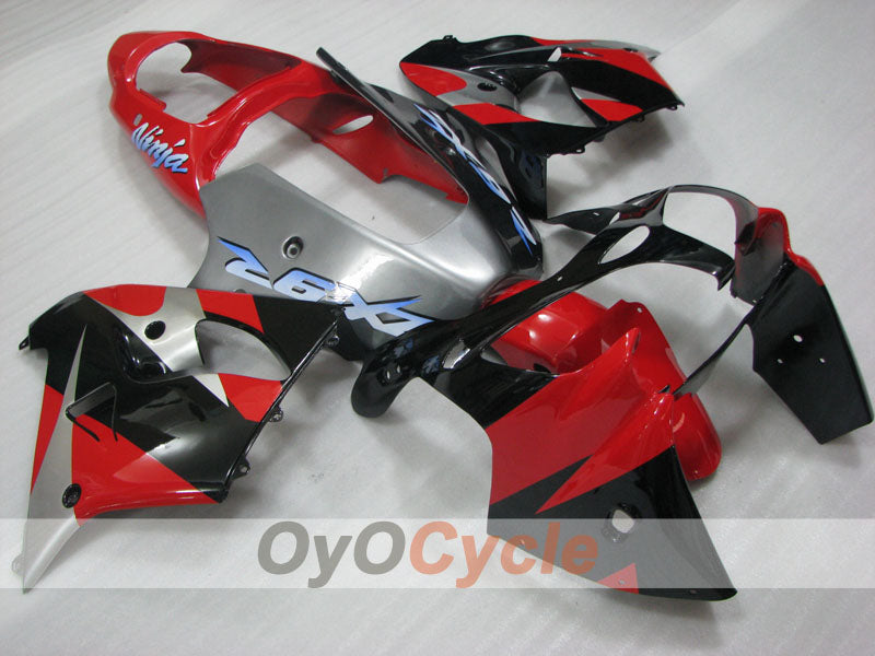 Carenado para NINJA ZX-9R 00-01 - Rojo, Negro - Estilo de fábrica #OYO87903048