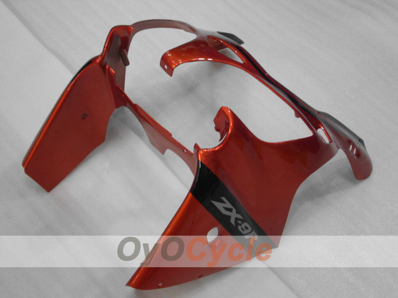 Kit de carenado para NINJA ZX-9R 00-01 - Naranja, Negro - Estilo de fábrica #OYO87906058