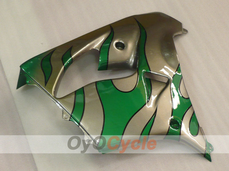 Kit de carenado para NINJA ZX-9R 00-01 - Verde, Plata - Llama #OYO87906059