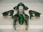 Kit de carenado para NINJA ZX-9R 00-01 - Verde, Plata - Llama #OYO87906059