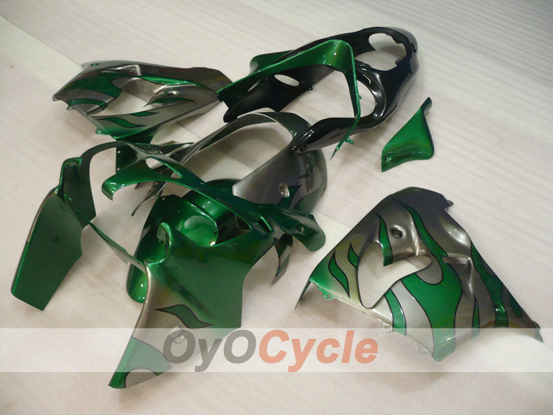 Kit de carenado para NINJA ZX-9R 00-01 - Verde, Plata - Llama #OYO87906059 Imagen secundaria del producto