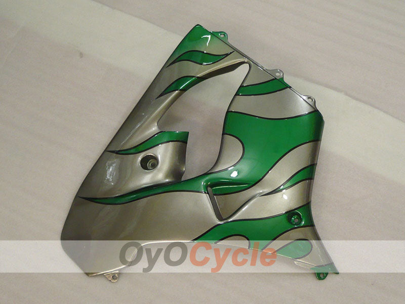 Kit de carenado para NINJA ZX-9R 00-01 - Verde, Plata - Llama #OYO87906059