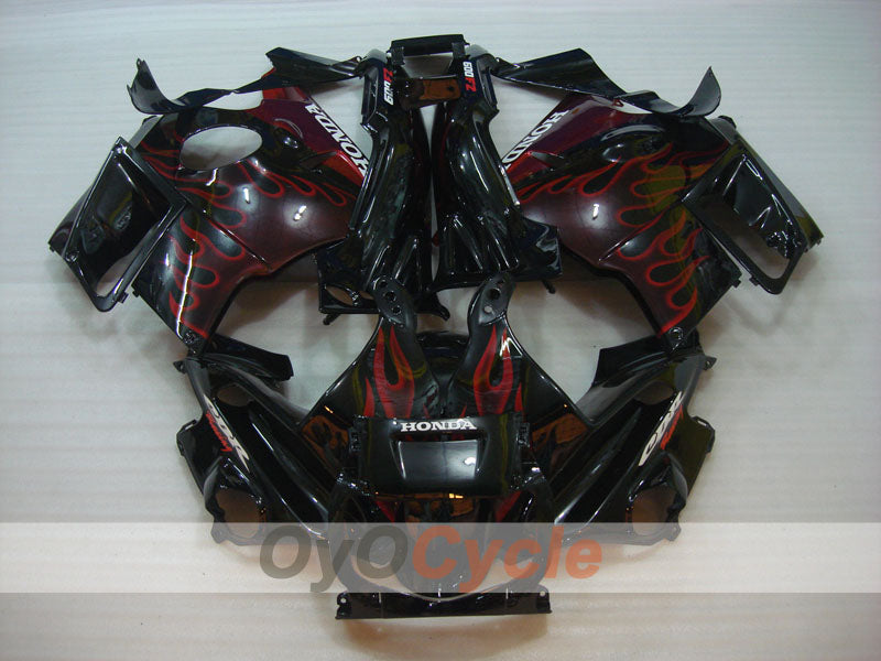 Kit de carenado para Honda CBR600 F2 91-94 - Rojo, Negro - Llama #OYO87903060 Imagen principal del producto
