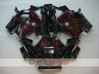 Kit de carenado para Honda CBR600 F2 91-94 - Rojo, Negro - Llama #OYO87903060