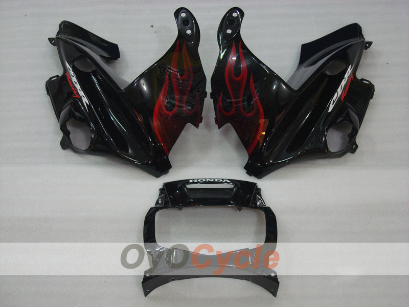 Kit de carenado para Honda CBR600 F2 91-94 - Rojo, Negro - Llama #OYO87903060