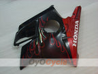 Kit de carenado para Honda CBR600 F2 91-94 - Rojo, Negro - Llama #OYO87903060