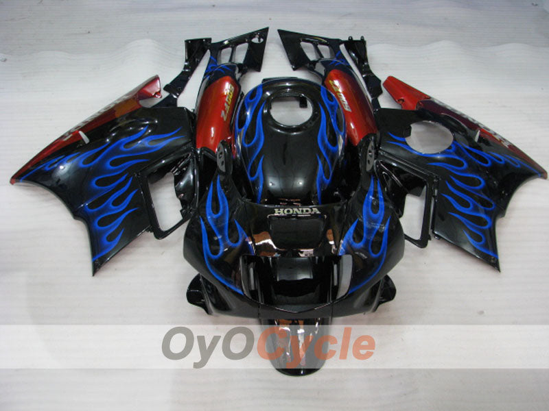 Kit de carenado para Honda CBR600 F2 91-94 - Azul, Negro - Llama #OYO87903061 Imagen principal del producto