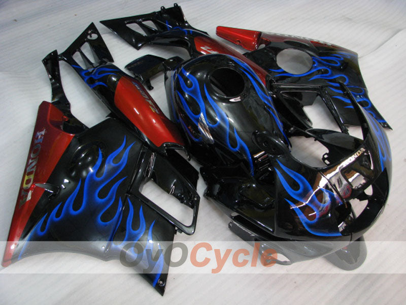 Kit de carenado para Honda CBR600 F2 91-94 - Azul, Negro - Llama #OYO87903061 Imagen secundaria del producto