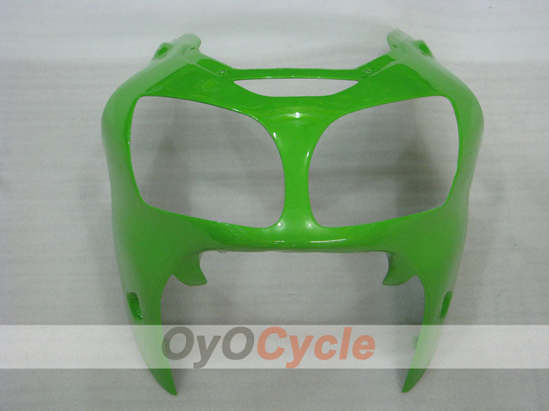 Kit de carenado por inyección para NINJA ZX-12R 00-01 - Verde, Negro - Estilo de fábrica #OYO87903073