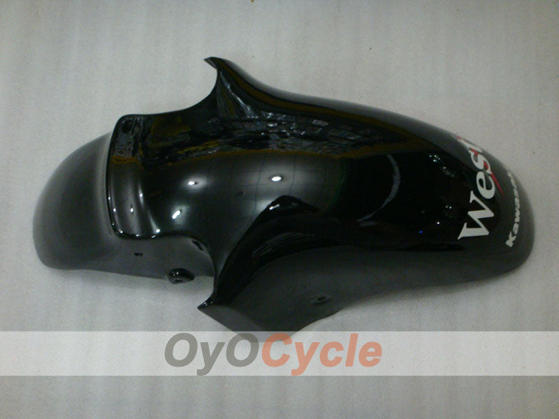 Kit de carenado por inyección para NINJA ZX-12R 00-01 - Blanco, Negro - West #OYO87903081