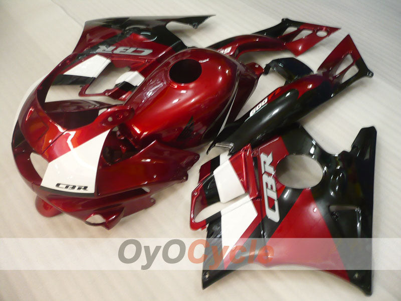 Kit de carenado para Honda CBR600 F2 91-94 - Rojo, Negro - Estilo de fábrica #OYO87903082 Imagen secundaria del producto