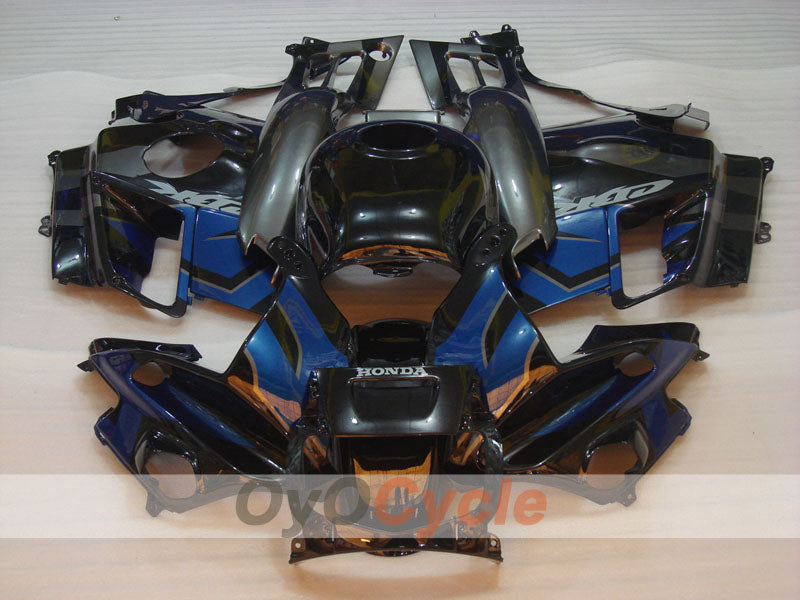 Kit de carenado para Honda CBR600 F2 91-94 - Azul, Negro - Estilo de fábrica #OYO87903083