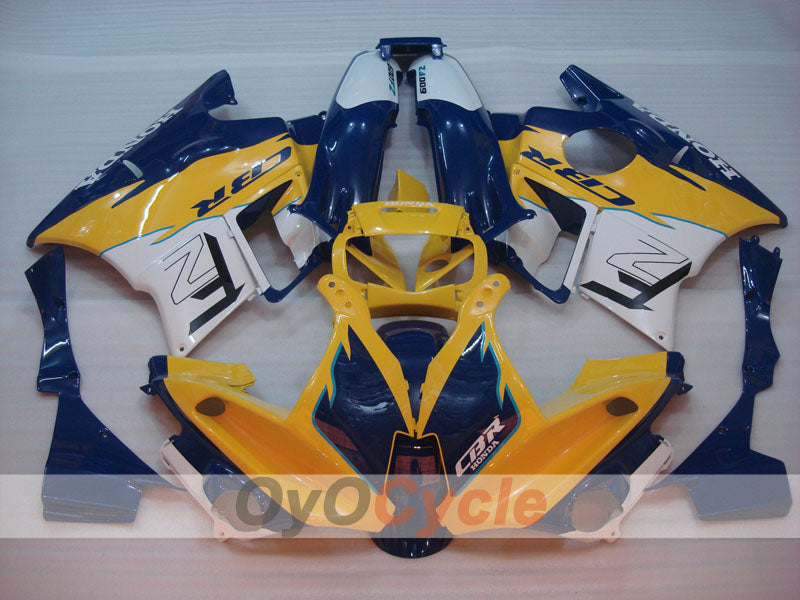 Carenado completo para Honda CBR600 F2 91-94 - Amarillo, Blanco - Estilo de fábrica #OYO87903086 Imagen principal del producto