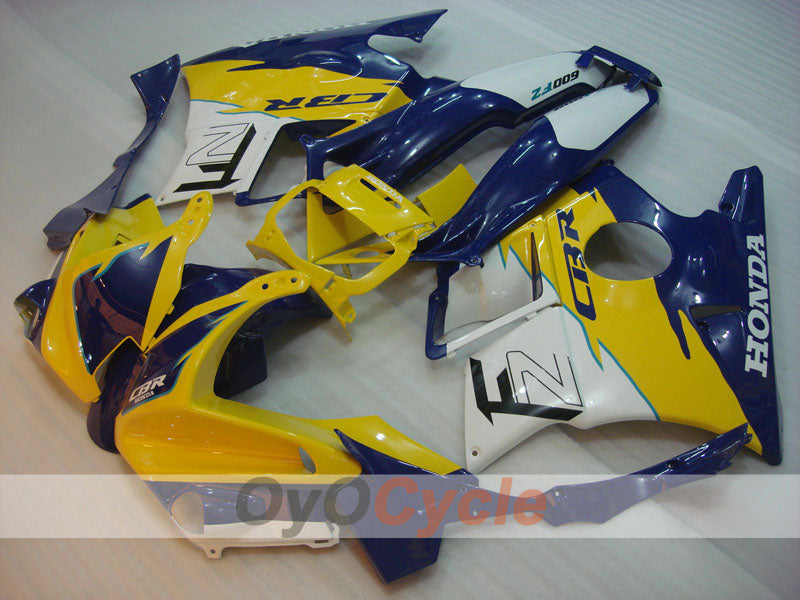 Carenado completo para Honda CBR600 F2 91-94 - Amarillo, Blanco - Estilo de fábrica #OYO87903086 Imagen secundaria del producto