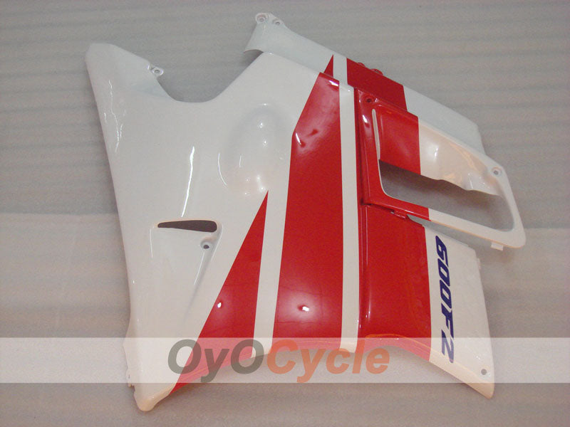 Kit de carenado para Honda CBR600 F2 91-94 - Rojo, Blanco - Estilo de fábrica #OYO87903088