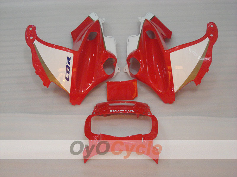 Kit de carenado para Honda CBR600 F2 91-94 - Rojo, Blanco - Estilo de fábrica #OYO87903088
