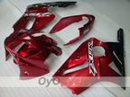 Kit de carenado por inyección para NINJA ZX-12R 02-05 - Rojo, Negro - Estilo de fábrica #OYO87903105