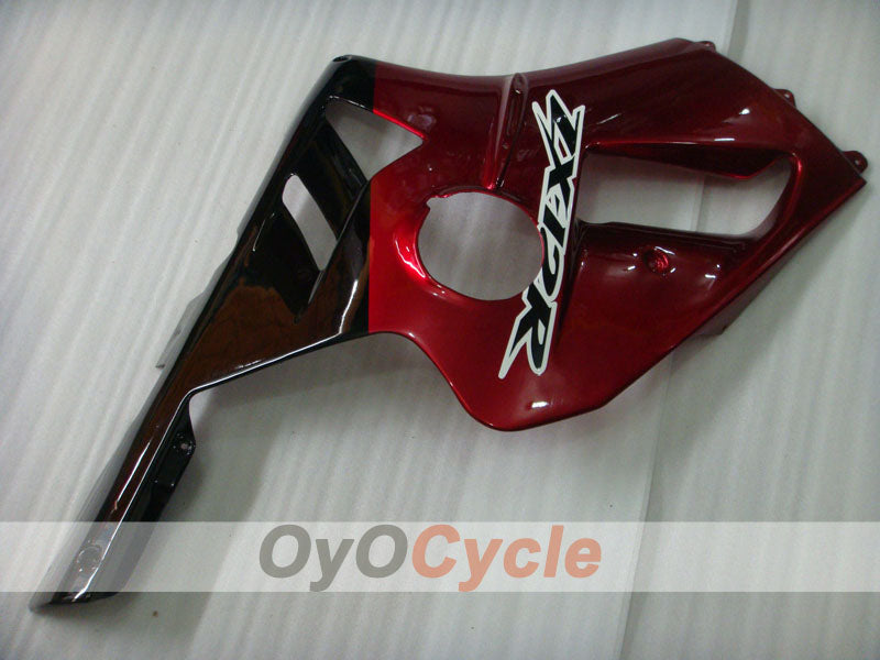 Kit de carenado por inyección para NINJA ZX-12R 02-05 - Rojo, Negro - Estilo de fábrica #OYO87903105