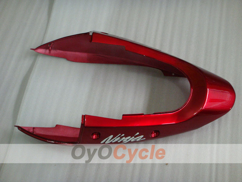 Kit de carenado por inyección para NINJA ZX-12R 02-05 - Rojo, Negro - Estilo de fábrica #OYO87903105