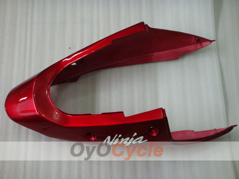 Kit de carenado por inyección para NINJA ZX-12R 02-05 - Rojo, Negro - Estilo de fábrica #OYO87903105