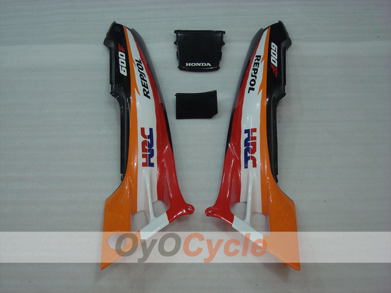 Kit de carenado para Honda CBR600 F2 91-94 - Naranja, Negro - Repsol #OYO87903107