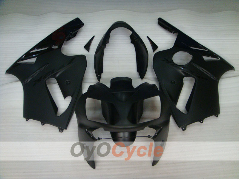 Kit de carenado por inyección para NINJA ZX-12R 02-05 - Negro, Mate - Estilo de fábrica #OYO87903108