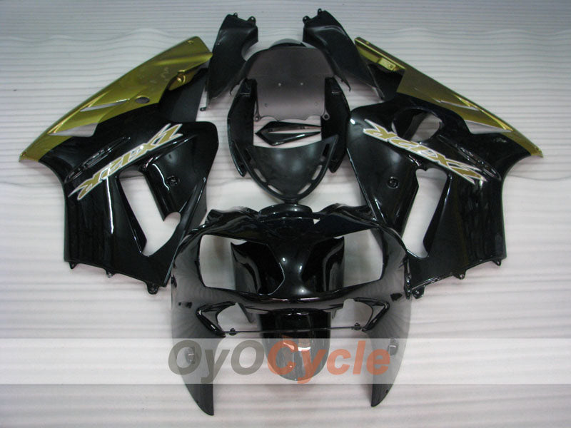 Carenado de inyección para NINJA ZX-12R 02-05 - Negro, Dorado - Estilo de fábrica #OYO87903110 Imagen secundaria del producto