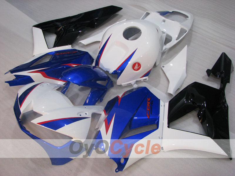 Kit de carenado por inyección para CBR600RR 13-20 - Azul, Blanco - Estilo de fábrica #OYO87903123 Imagen principal del producto
