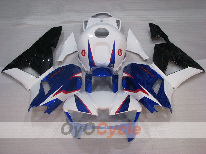 Kit de carenado por inyección para CBR600RR 13-20 - Azul, Blanco - Estilo de fábrica #OYO87903123 Imagen secundaria del producto