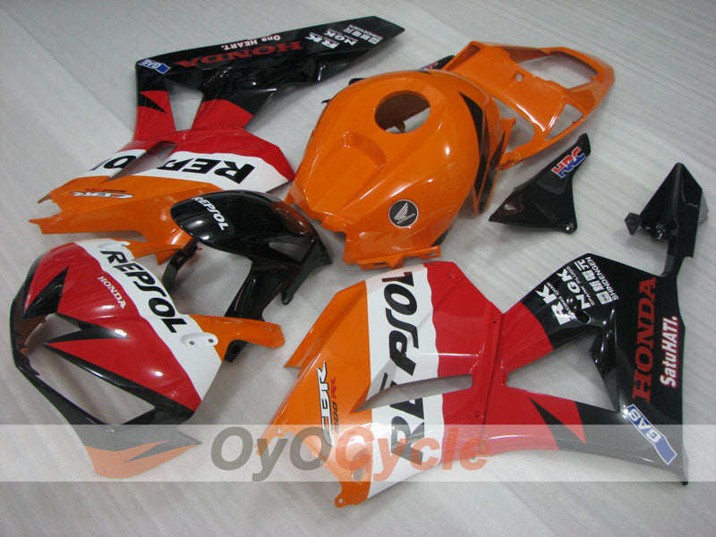 Kit de carenado por inyección para CBR600RR 13-20 - Naranja, Negro - Repsol #OYO87903125 Imagen secundaria del producto