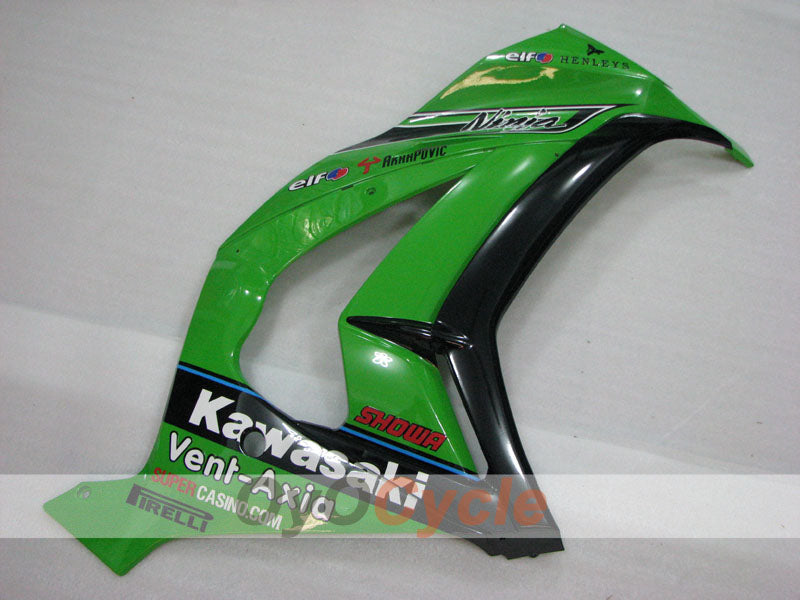 Carenado lateral izquierdo y derecho para Kawasaki 11-15 Ninja ZX-10R #OYO87913483