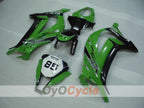 Kit de carenado por inyección para NINJA ZX-10R 11-15 - Verde, Negro - PIRELLI #OYO87903136