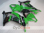 Kit de carenado por inyección para NINJA ZX-10R 11-15 - Verde, Negro - Estilo de fábrica #OYO87903139