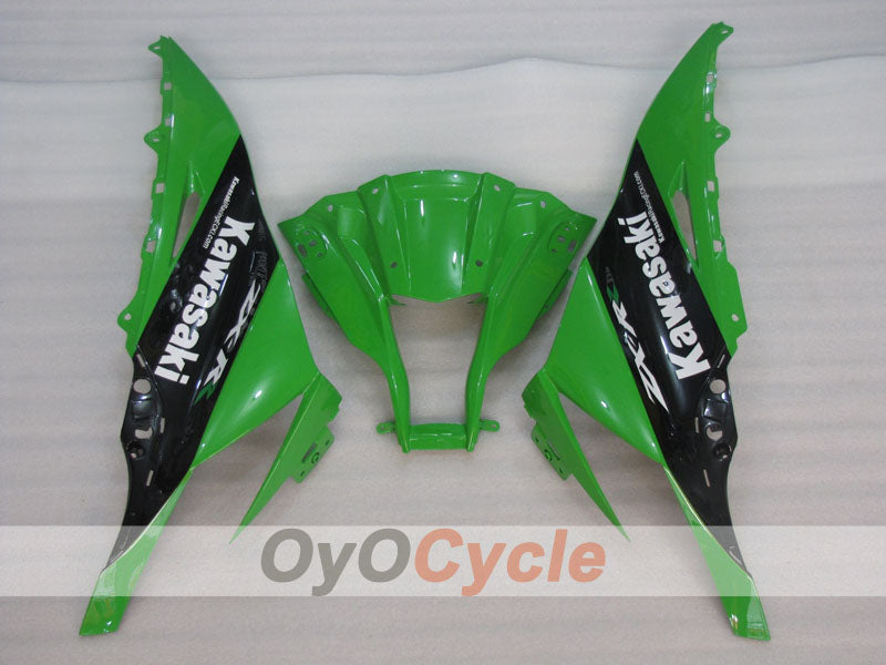 Kit de carenado por inyección para NINJA ZX-10R 11-15 - Verde, Negro - Estilo de fábrica #OYO87903139