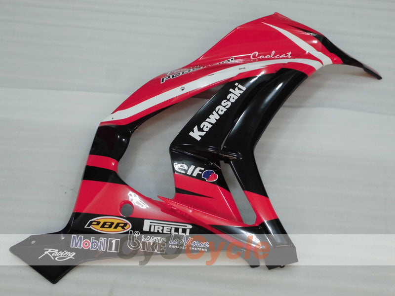 Kit de carenado por inyección para NINJA ZX-10R 11-15 - Rojo, Negro - PIRELLI #OYO87903140
