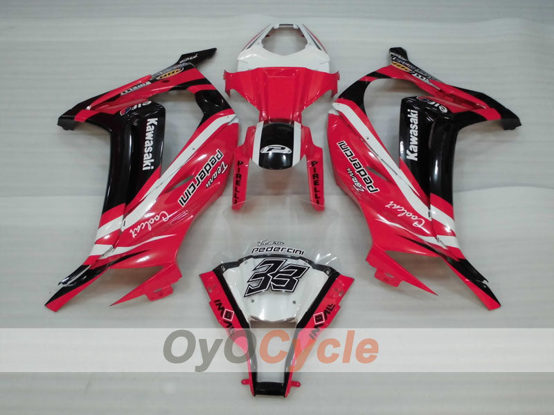 Kit de carenado por inyección para NINJA ZX-10R 11-15 - Rojo, Negro - PIRELLI #OYO87903140 Imagen secundaria del producto