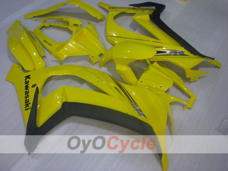 Kit de carenado por inyección para NINJA ZX-10R 11-15 - Amarillo, Negro - Estilo de fábrica #OYO87903143 Imagen principal del producto