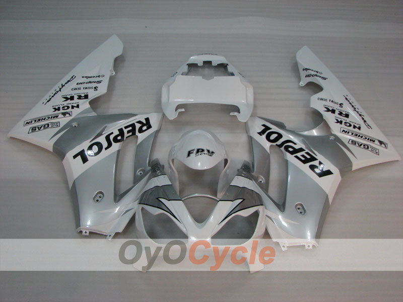 Kit de carenado por inyección para Triumph Daytona 675 06-08 - Blanco, Gris - MICHELIN #OYO87903145 Imagen secundaria del producto