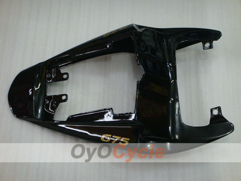 Kit de carenado de inyección para Triumph Daytona 675 06-08 - Negro - Estilo de fábrica #OYO87903149