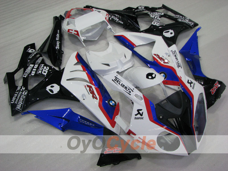 Kit de carenado por inyección para BMW S1000RR 09-14 - Azul, Blanco - Castrol #OYO87903154 Imagen principal del producto